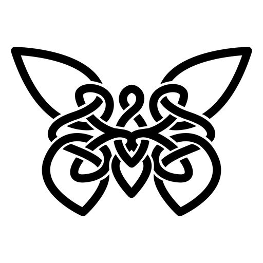 an intricate design with hearts in the shape of a butterfly on a white background illustration