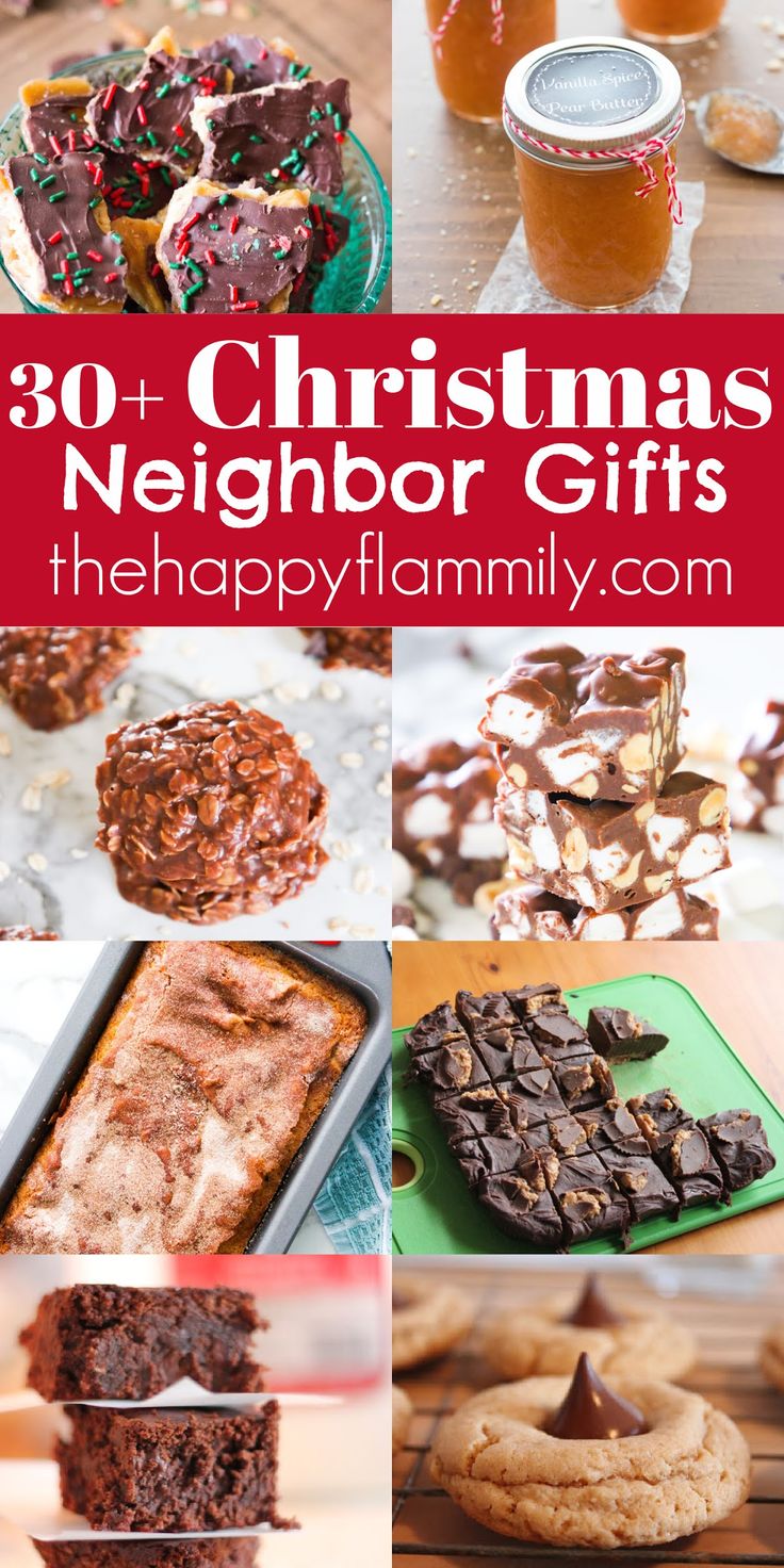 christmas neighbor gifts that are easy to make and great for the holiday season or any special occasion