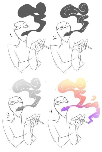 how to draw an animated woman with different hair styles