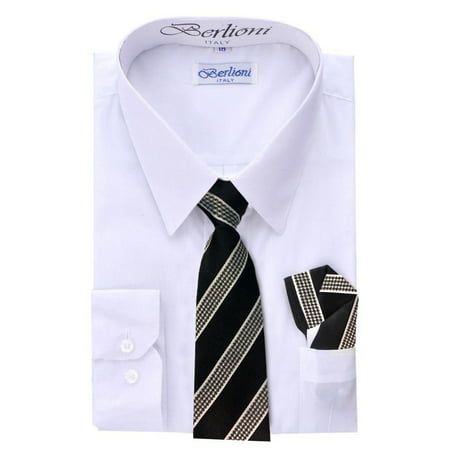 Made from a soft and comfortable poly/cotton blend fabric. (65% polyester / 35% cotton) This classically stylish boy's collared dress shirt comes in a slim fit which is slightly more of a tailored fit than a regular fit. It also features a front pocket, standard cuffs, and coordinates perfectly with virtually any jacket, trousers, suit, tie, and cufflinks, offering endless wardrobe possibilities. The shirt includes a nice tie and matching hanky. Available in a myriad of appealing colors, ranging Italy Boys, Hanky Dress, Floral Beach Dress, Summer Pullover, Shirt With Tie, Suit Tie, Womens Summer Shorts, Floral Dresses Short, Casual Tunics