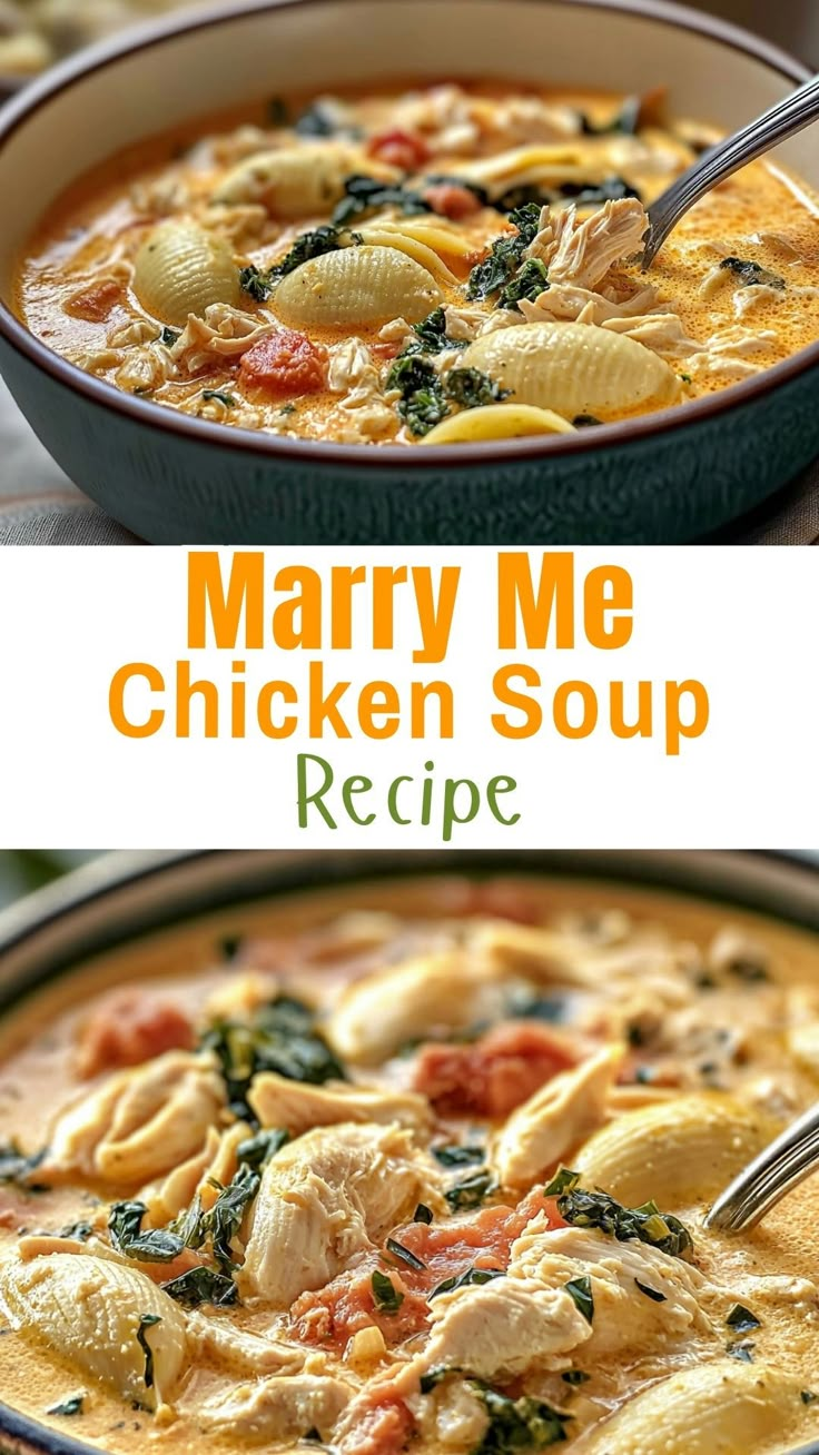 Easy Chicken Recipes: Marry Me Chicken Soup Recipe Creamy Garlic Chicken Soup, Soothing Dinner Recipes, Chicken Soup Dutch Oven Recipes, Healthy Soup Recipes With Chicken, Easy Marry Me Chicken Soup, Soups Using Chicken Broth, Soups Broth Based, Light Chicken Soup Recipes, Canned Cream Of Chicken Soup Recipes