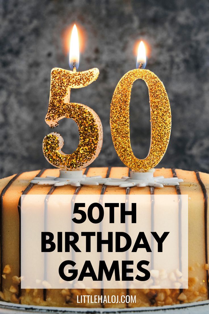 a birthday cake with the number 50 on it and candles in the shape of numbers