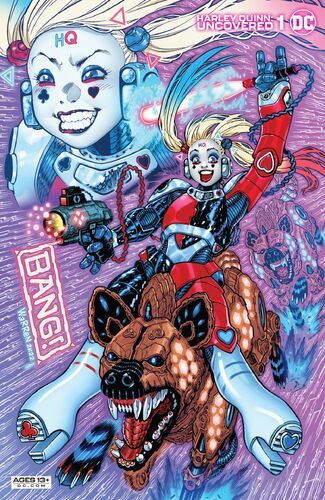 the cover to harley's new comic book, harley and catwomans forever