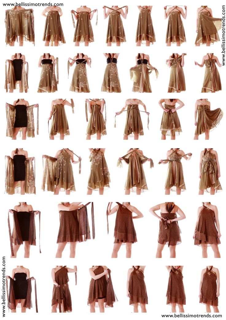 Sari Skirt How To Wear, Styling Wrap Skirt, Pola Rok, Convertible Clothing, Robe Diy, Magic Skirt, Sari Skirt, Magic Wrap, Skirts Vintage