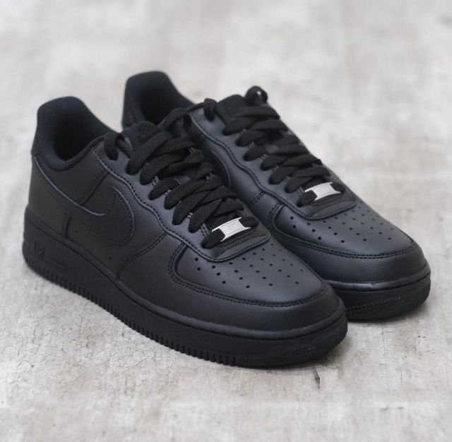 Air Force Noir, Nike Air Force Black, Zapatillas Nike Air Force, Tenis Air Force, Black Air Force 1, Air Force One Shoes, Air Force Shoes, White Nike Shoes, Preppy Shoes