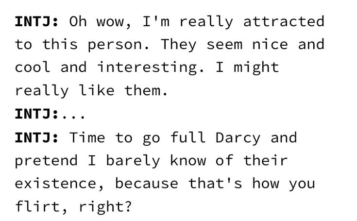 the text is written in black and white on a piece of paper that says, intt3 oh wow, i'm really attracted to this person they seem nice and cool