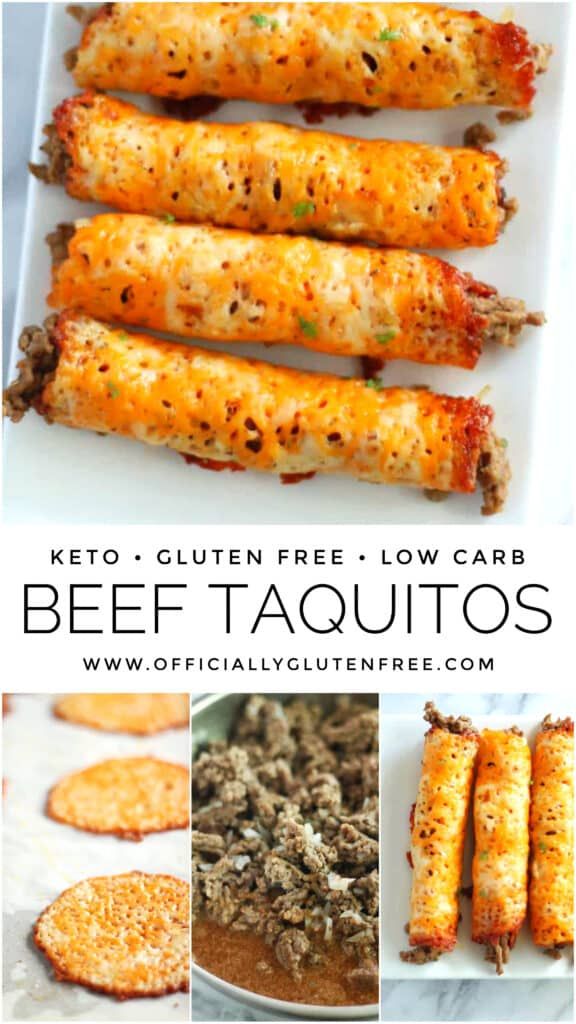 the keto - gluen free low carb beef taquitos recipe