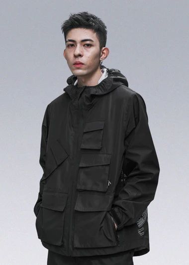 Techwear Style M65 Jackets - CROXX® - X Black Techwear, M65 Jacket, Techwear Jacket, Reflective Jacket, Jacket Fabric, Hat Storage, How To Hem Pants, New Years Sales, Pocket Pants