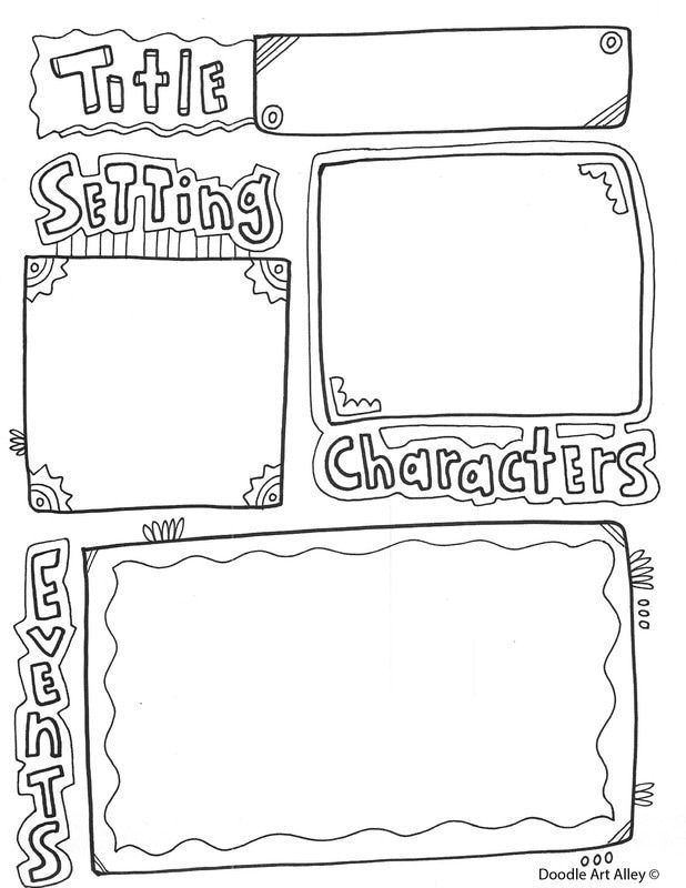 a coloring page with the words'little things'in different shapes and sizes, including frames