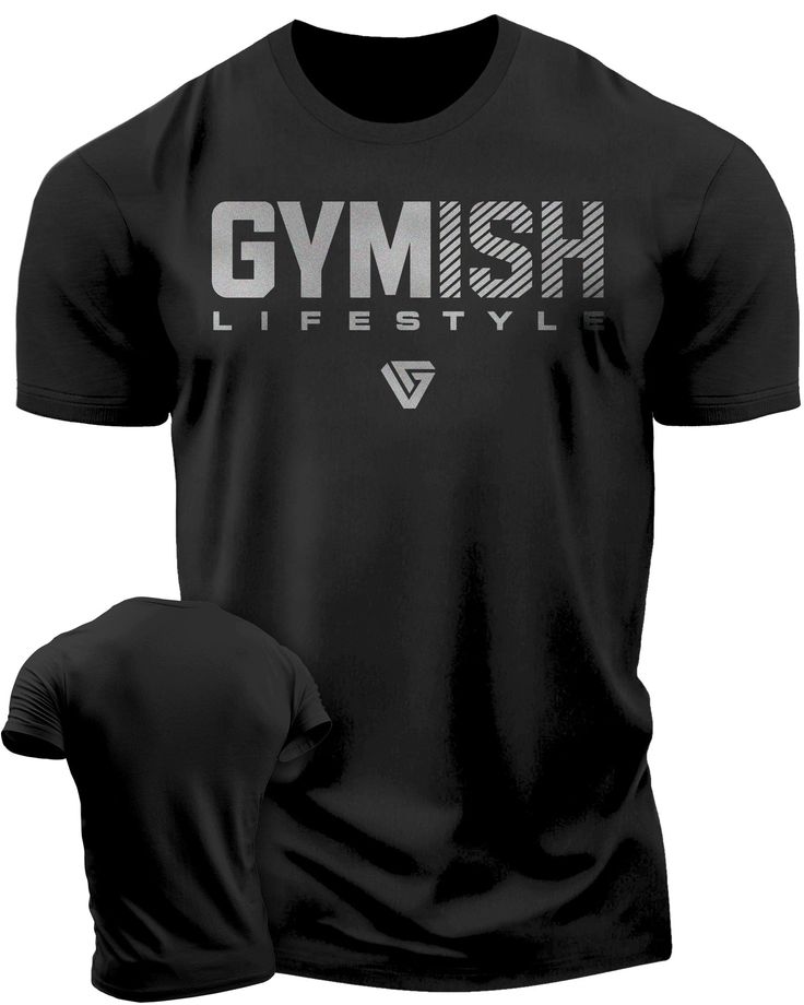 047. Gymish Lifestyle Funny Motivational Workout Gym T-Shirt for Men T-Shirt Silver On Black T-Shirt GYMISH LIFESTYLE Gym Therapy, Powerlifting Shirts, Gym Shirts Mens, Weightlifting Shirts, Fitness Shirts, Funny Gym Shirts, Funny Workout Shirts, Funny Gym, Motivational Sayings