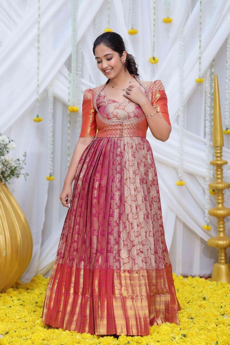 Indian Anarkali Dresses, Dress Lehenga, Western Gown, Indo Western Gown, Women Suits Wedding, Indian Anarkali, Indian Bridal Dress, Half Saree, Lehenga Choli