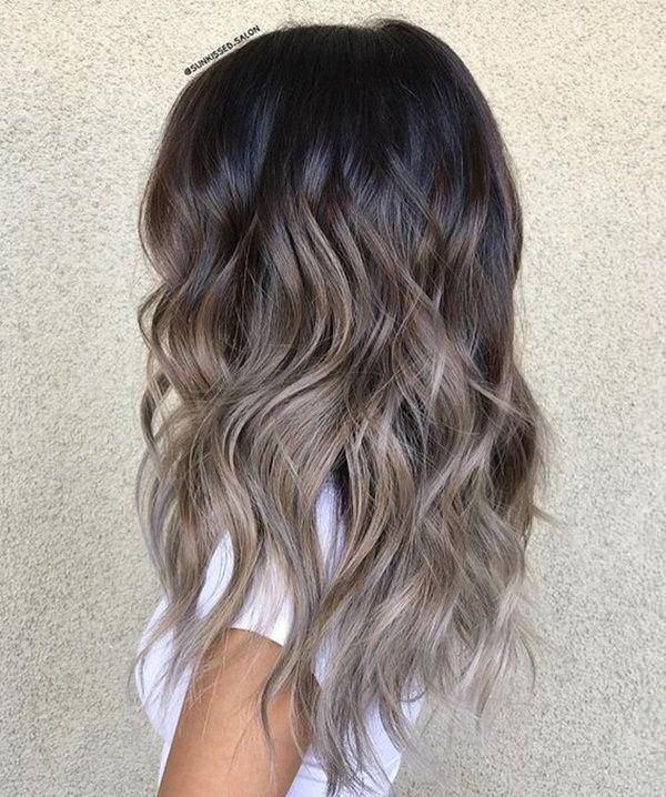 Ashy Blonde Balayage, Ash Brown Hair, Brown Hair Balayage, Brown Blonde Hair, Ombre Hair Color, Short Hairstyle, Summer Hair Color, Hair Color Balayage, Balayage Highlights