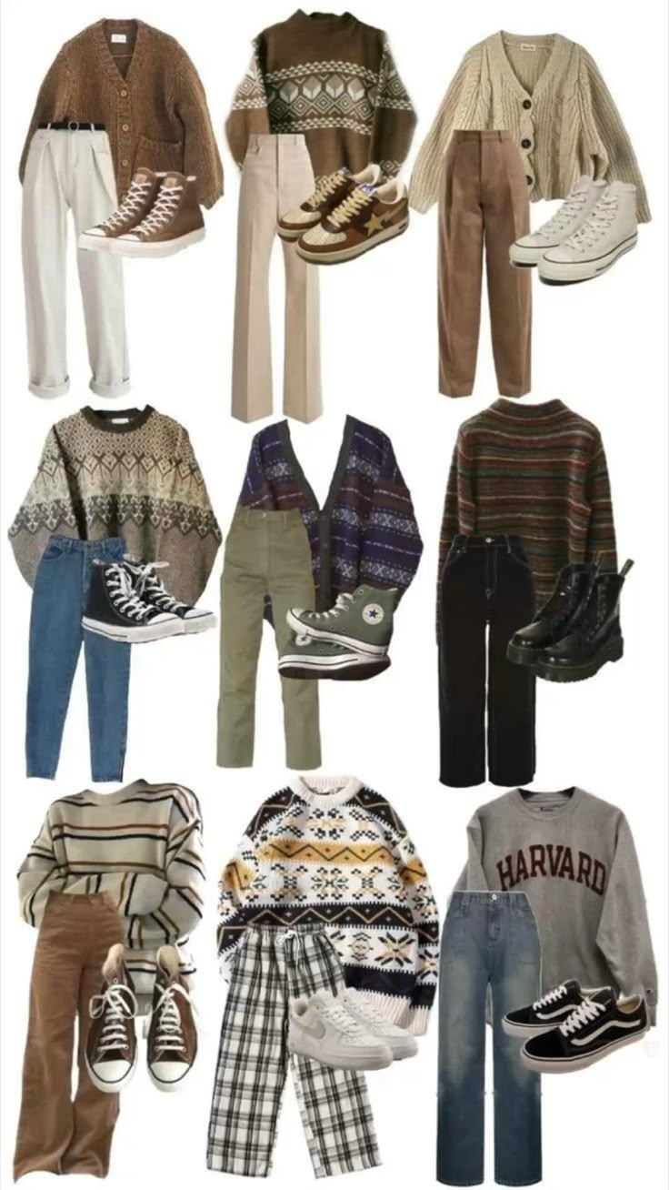 It’s giving Harry Potter and his friends on holiday Dress Code Outfits, Winter Outfits Ideas, Dress Code Casual, Male Outfits, Concept Clothing, Mens Outfit Inspiration, Cute Outfits For School, Warm Autumn, Autumn Aesthetic