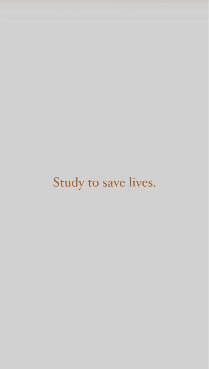 the words study to save lives are written in gold on a gray background with an orange border