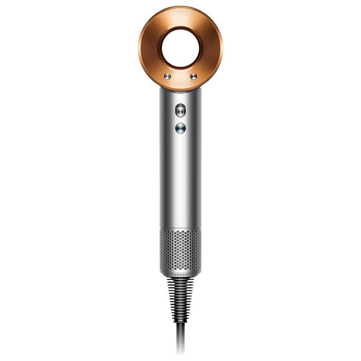 What it is: A Dyson Supersonic hair dryer that offers fast drying with no extreme heat-engineered for different hair types. Hair Type: Straight, Wavy, Curly, and CoilyHair Texture: Fine, Medium, and ThickHair Concerns:- Curl-enhancing- Frizz- Heat Protection- Shine- Straightening/smoothing- Volumizing This Set Contains:- Dyson Supersonic hair dryer - Flyaway Attachment - Styling Concentrator - Diffuser - Gentle Air Attachment - Wide-tooth Comb Key Benefits: - Fast drying and precision styling- I Hair Lengthening, Dyson Hair, Dyson Hair Dryer, Dyson Supersonic, Sephora Sale, Bright Copper, Different Hair Types, Sensitive Scalp, Wide Tooth Comb