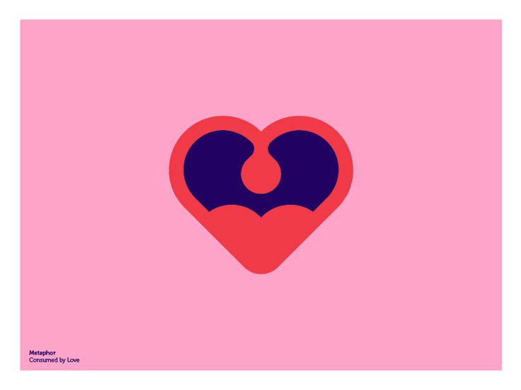 a heart shaped object on a pink background