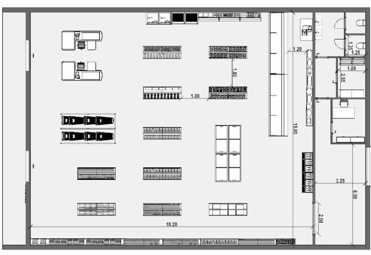 the floor plan for an office building with multiple tables and chairs, including one desk