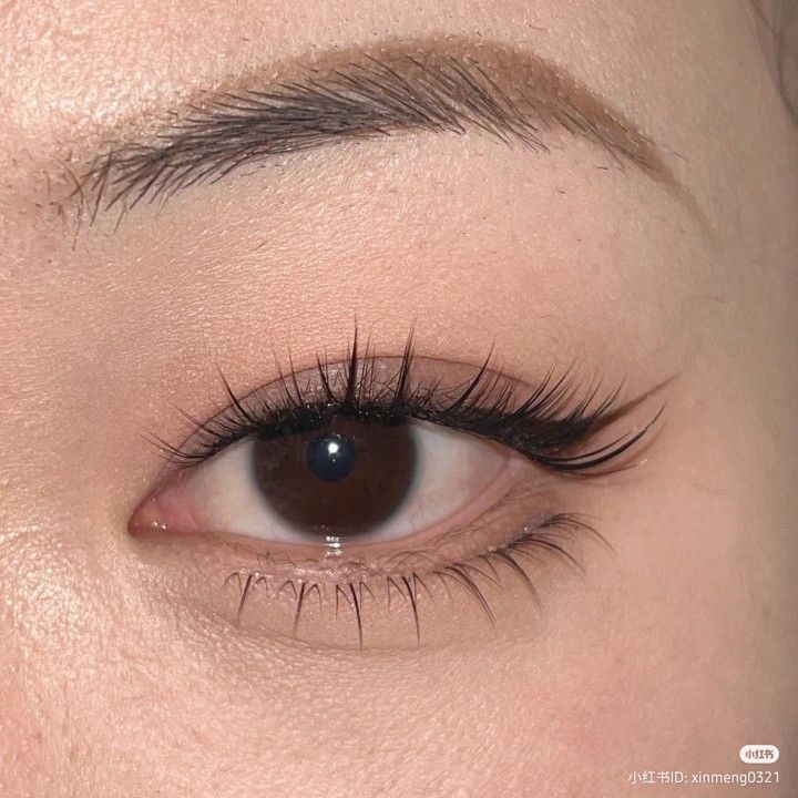 #eyes #eyemakeup #eyeliner Eyeliner On Doe Eyes, Tapered Eyelids Aesthetic, Doe Eye Eyeliner, Tapered Eyelid, Asian Eyes Aesthetic, Doe Eyeliner, Doe Eyes Eyeliner, Doe Eyes Aesthetic, Eyeliner For Small Eyes