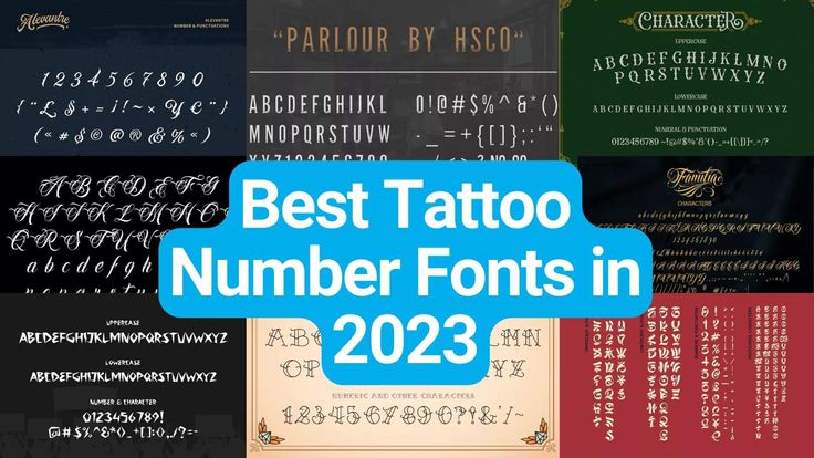 the best tattoo number font in 2013 is on display at this year's event