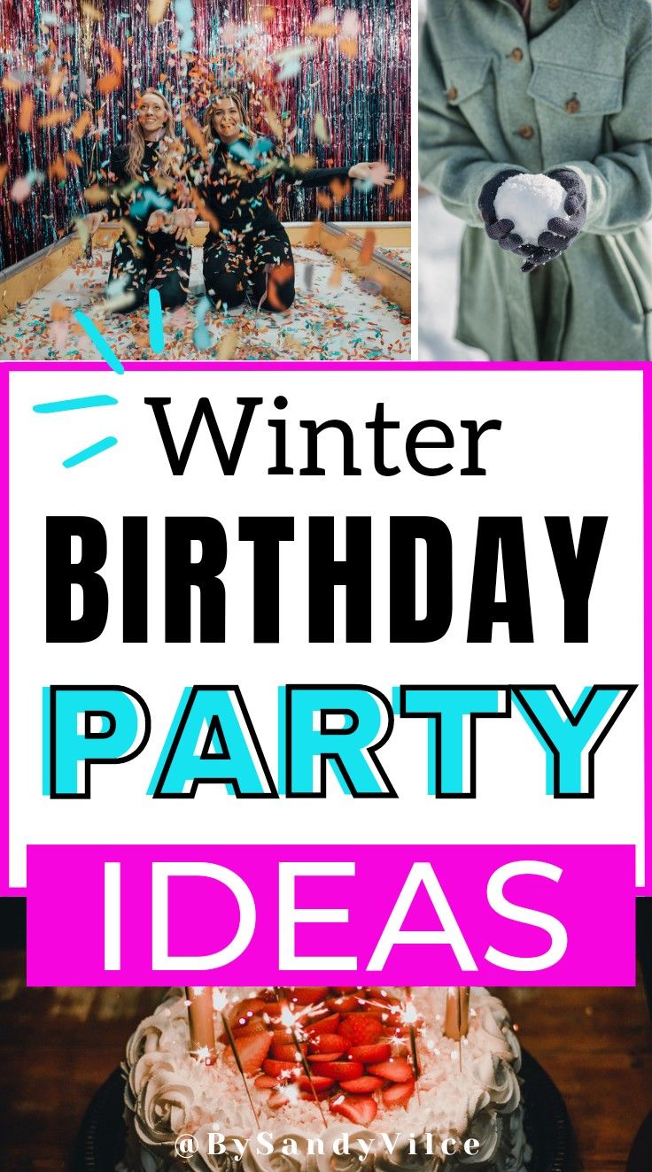 Winter birthday party ideas Outside Tent Birthday Party Ideas, Unique Birthday Party Ideas For Adults, 30th Winter Birthday Party Ideas, 60th Winter Birthday Party Ideas, 25th Birthday Activities, Birthday Activity Ideas At Home, Winter Party Activities For Adults, Winter B Day Party Ideas, December 30th Birthday