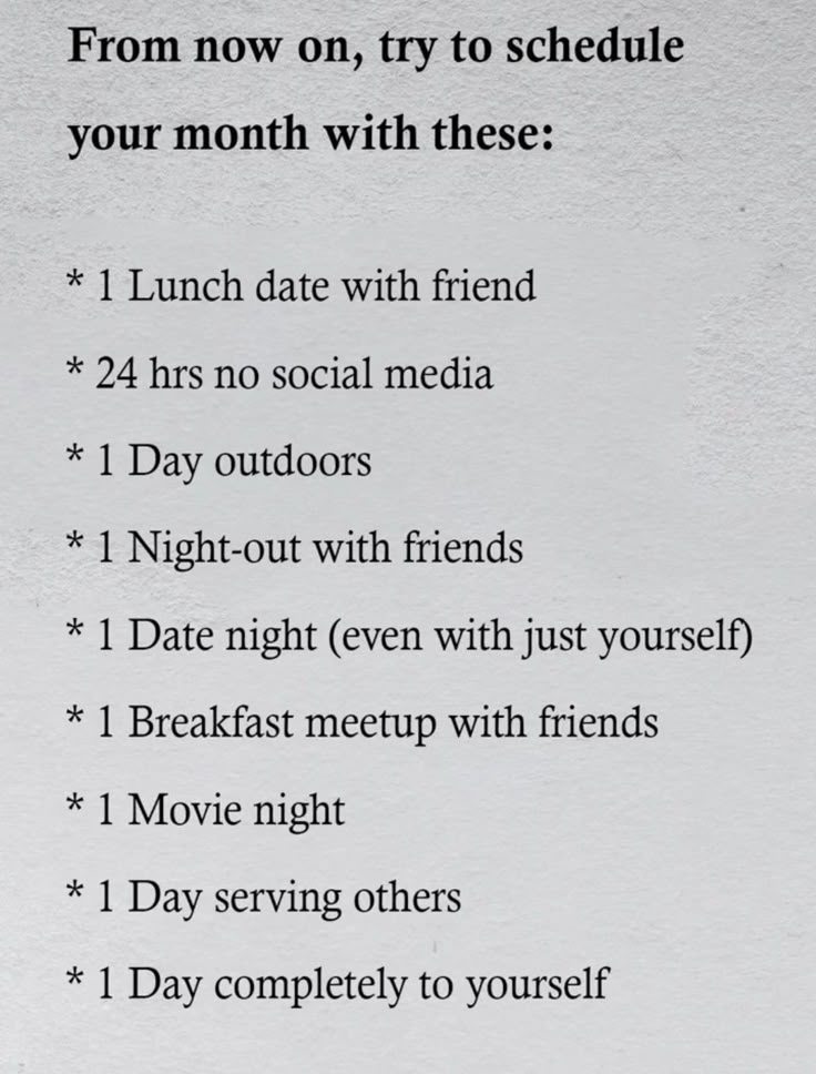 Try to schedule your month with these things to live better Days To Add To Your Calendar Every Month, Schedule Your Month With These, What To Schedule Each Month, Monthly Days To Schedule, 5 Days To Schedule Every Month, Plan Your Month Like This, Things To Add To Your Calendar, Days To Schedule Every Month, Planning Your Month