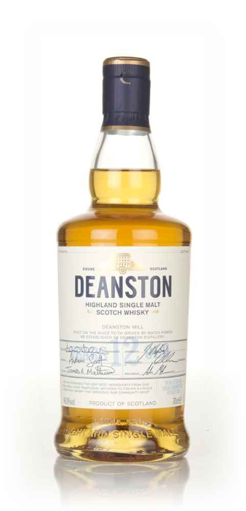 a bottle of deanston highland single malk