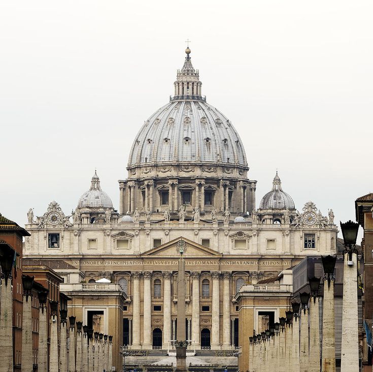 an old building with a dome on top