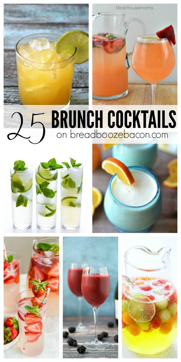 the top 25 brunch cocktails for any occasion