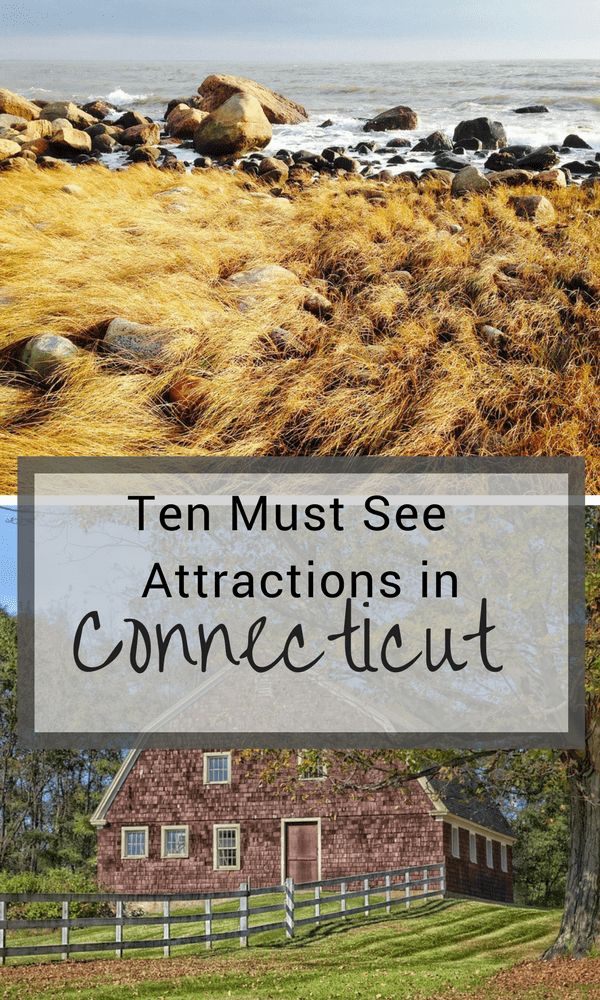 two pictures with the words ten must see attractions in connection