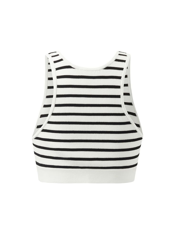 -Soft and comfortable -Versatile -Casual wear This tank top features a classic striped pattern that is casual and versatile. The fabric is comfortable and breathable with good elasticity. It can be worn as a regular tank top or a sports tank top. No matter how to mix and match, it will highlight a stylish, casual, yet elegant look. It is suitable for many occasions.Striped Women Crop Tank TopGoodsNo: 1C6C5B070• Fit Type: Tight• Elastic: Micro-elastic• Thickness: ModerateMaterialsBody:84%Viscose1 Crop Top Blanco, Modern Cheongsam, Sports Tank Top, Black Crop Top Tank, How To Mix, Sport Tank Tops, Crop Tank Top, Long Sleeve Short Dress, No Matter How