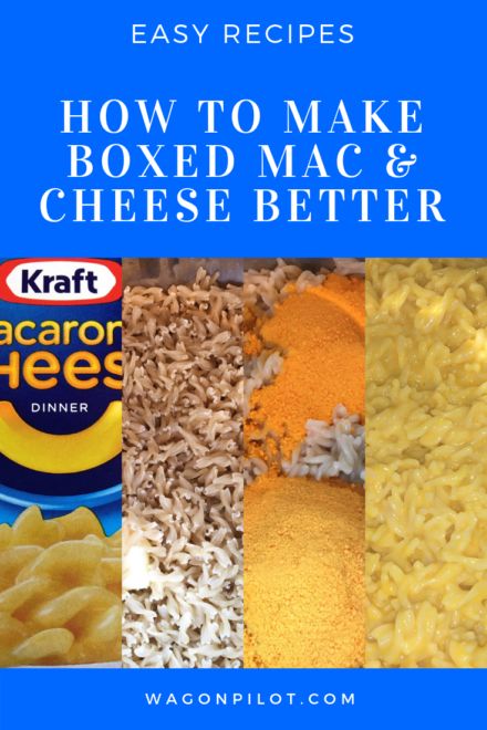 how to make boxed mac and cheese better