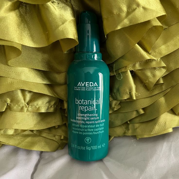 Aveda Botanical Repair Strengthening Overnight Hair Serum New With Tags Size 3.4oz. Features: Repairs Split Ends, Builds Bonds, Mask, Strengthen Aveda Botanical Repair, Mascara Target, Split Ends Repair, Overnight Hair, Aveda Hair, Overnight Hairstyles, Veil Hairstyles, Hair Scalp, Travel Set