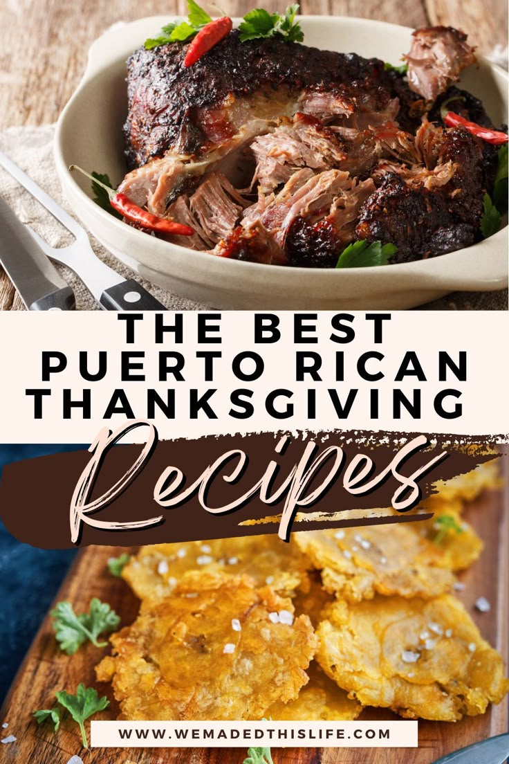 The best puerto rican thanksgiving recipes Puerto Rican Stuffing Recipes, Puerto Rico Thanksgiving Recipes, Spanish Thanksgiving Food, Carribean Thanksgiving Dinner, Thanksgiving Puerto Rican Recipes, Puerto Rican Turkey Recipes, Quick Puerto Rican Recipes, Thanksgiving Recipes Puerto Rican, Puerto Rican Thanksgiving Food