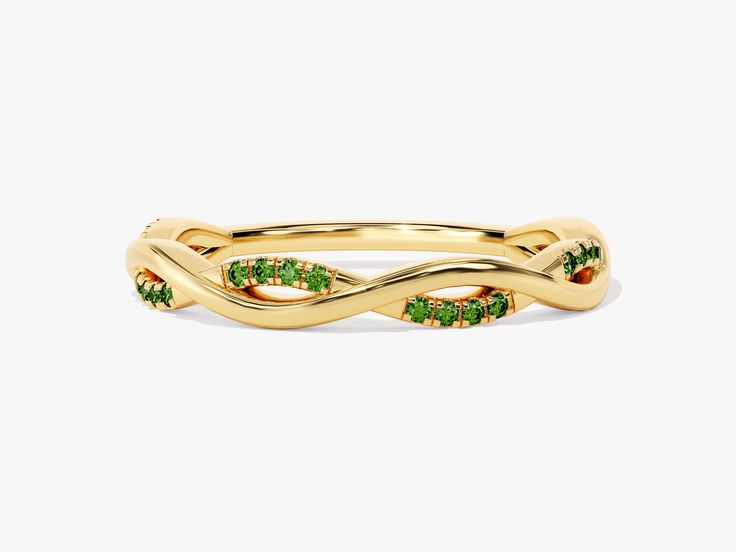 This remarkable ring features a twisted infinity band adorned with a total of 24 vibrant emeralds. Emeralds are known for their stunning green hue and are associated with love, rebirth, and prosperity. They are also believed to symbolize growth and renewal. The infinity symbol within the ring design represents everlasting love, unity, and the enduring connection between two hearts. Infinity Rings, Infinity Band, Infinity Ring, Infinity Symbol, Ring Minimalist, The Infinity, Everlasting Love, Two Hearts, Emerald Ring