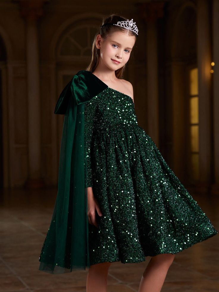 Product Code: ALD0145 Embellishment: Sequin Fabric: 95% Polyester ,5%Polyester Back Style: Zipper Up Fully Lined: Yes Available Color: Dark Green Stretch: Moderate Holiday Embellished Sequin Dress For Dress-up, Long Sleeve Dress For Holiday Dress-up, Festive Sequin Dress For Dress-up, Princess Style Christmas Party Dress, Festive Princess Sequin Dresses, Festive Princess Dress With Sequins, Long Sleeve Sequin Princess Dress For Dress-up, Princess Style Sequined Festive Dress, Holiday Sequin Dress For Dress-up Occasions