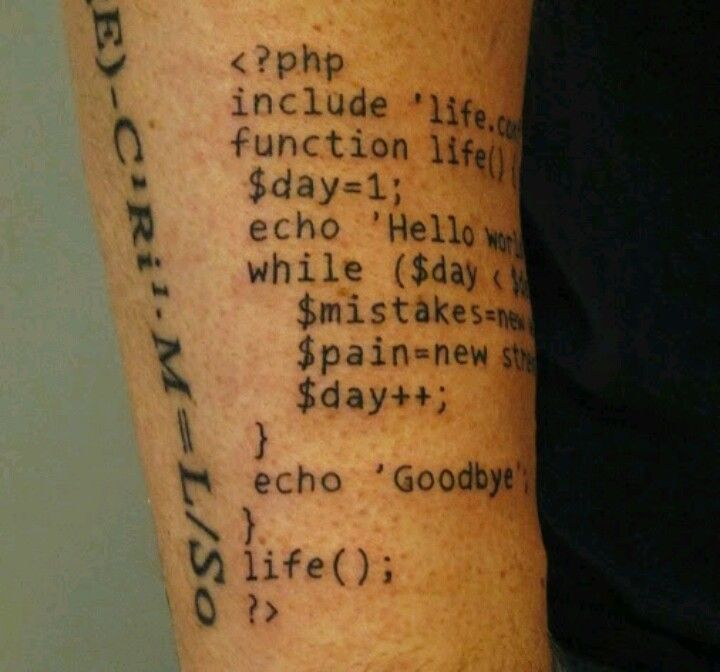 a person with a tattoo on their arm that has words written in different languages and numbers