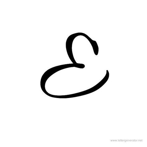 the letter b in black ink