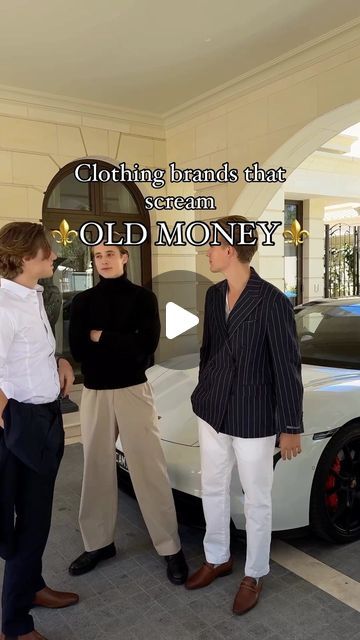 Old Money | Quiet Luxury | Class on Instagram: "Get the best ⚜️old money clothes if you’re on a budget from🌟Lautus Clothing✨ from the link in bio. 

🔗 in bio. outfit inspiration⚜️

#oldmoneyaesthetic #oldmoneystyle #oldmoney #oldmoneyfashion #oldmoneyoutfits #mensfashion Old money fashion, old money style" Old Money Men Outfits Aesthetic, Old Money Ralph Lauren Aesthetic Men, Old Money X Streetwear, Quiet Luxury Men, Old Money Outfit Men, Old Money Outfits Men, Old Money Style Men, Men Outfits Aesthetic, Fashion Old Money