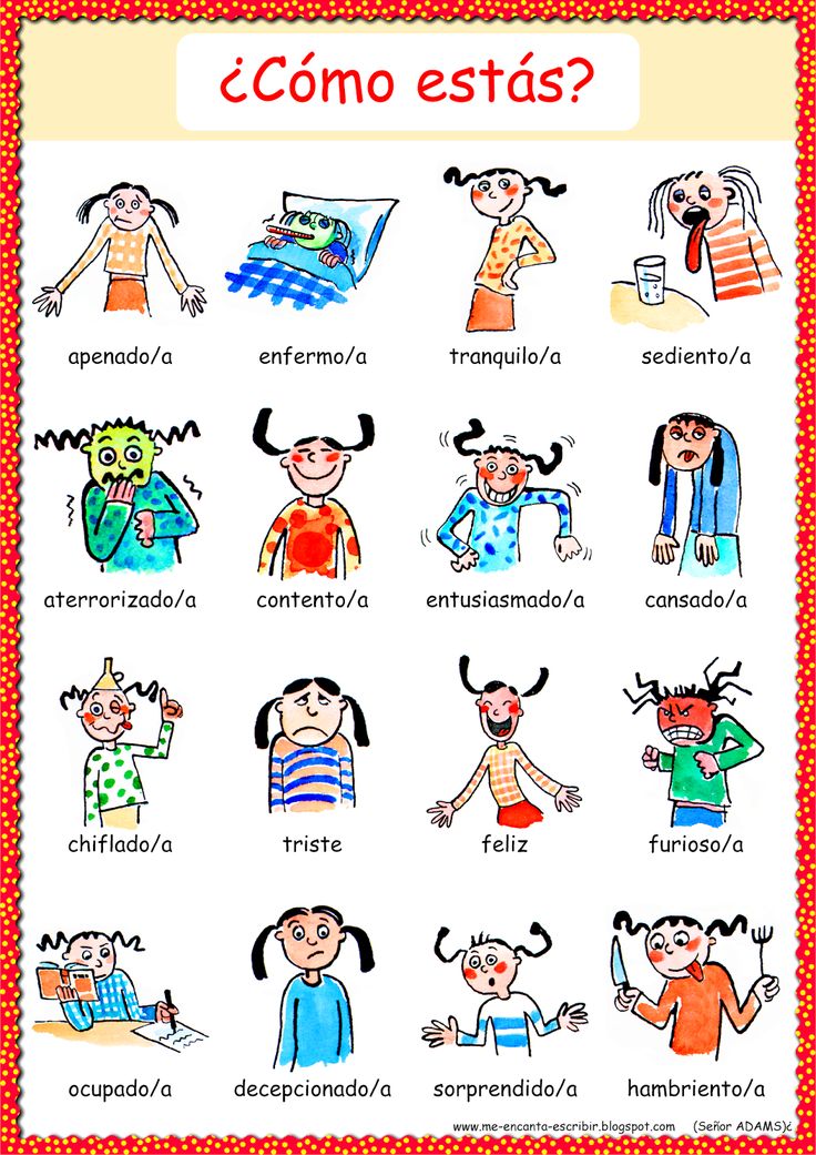 a poster with different types of people and words in spanish on the bottom right hand corner