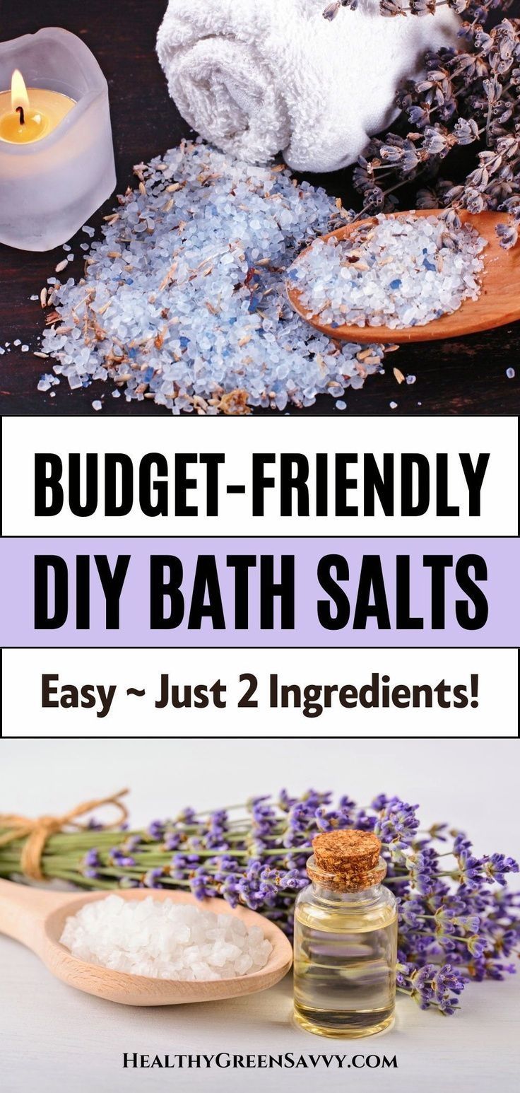 Create a soothing, spa-like experience at home with this easy DIY bath salts recipe. Using just two simple ingredients—Epsom salts and essential oils—you can mix up a relaxing treat for yourself or a thoughtful gift for others. Perfect for easing sore muscles, reducing stress, and promoting restful sleep, these homemade bath salts are both budget-friendly and quick to make. Discover the full DIY bath salts recipe and step-by-step instructions in the blog post! Diy Bath Salts Easy, Diy Bath Salts Recipe, Make Your Own Bath Salts, Bath Salts Diy Recipes, Diy Bath Soak, Salt Scrub Diy, Homemade Bath Salts, Salt Scrub Recipe, Diy Bath Salts