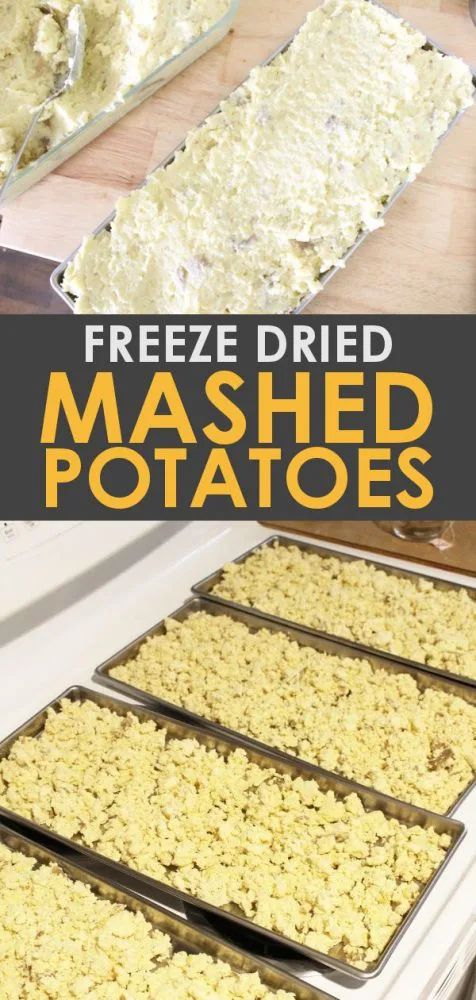 this freeze dried mashed potatoes recipe is so delicious and easy to make it's the perfect side dish for any meal