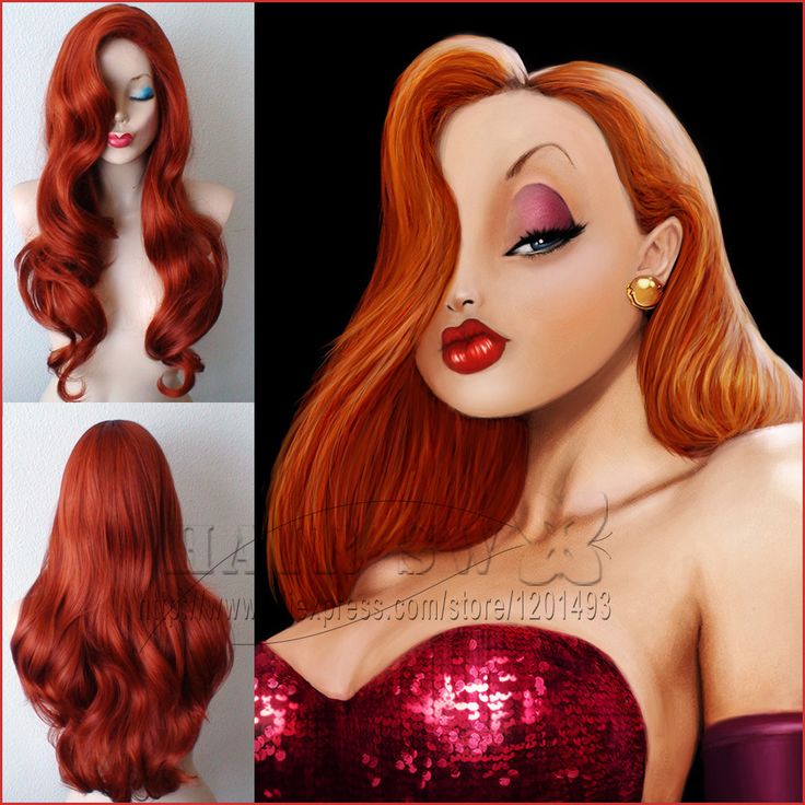 Cheap costume ball, Buy Quality costume joker directly from China wigs large cap size Suppliers:  queen hair,buy natural hair,haircut pictures,sexy wig,perruque cosplay,lady gaga wig nicki minaj wig,women wig futura f Jessica Rabbit Aesthetic, Jessica Rabbit Hair, Halloween Costumes Red Hair, Lady Gaga Wig, Red Hair Cosplay, Nicki Minaj Wig, Red Hair Costume, Jessica Rabbit Cosplay, Red Hair Long