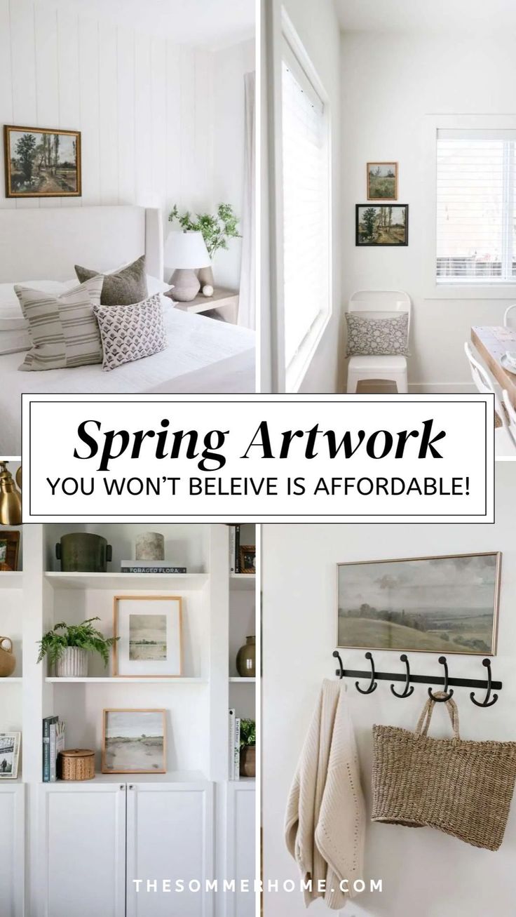 Elevate your Room Decor this spring with affordable Wall Art and Home Decor ideas. Discover creative ways to use Picture Frame arrangements and seasonal prints to refresh your space, making it stylish and welcoming without spending a fortune.