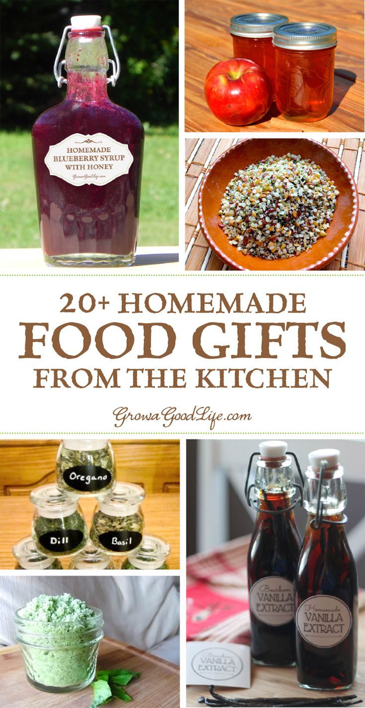 homemade food gifts from the kitchen