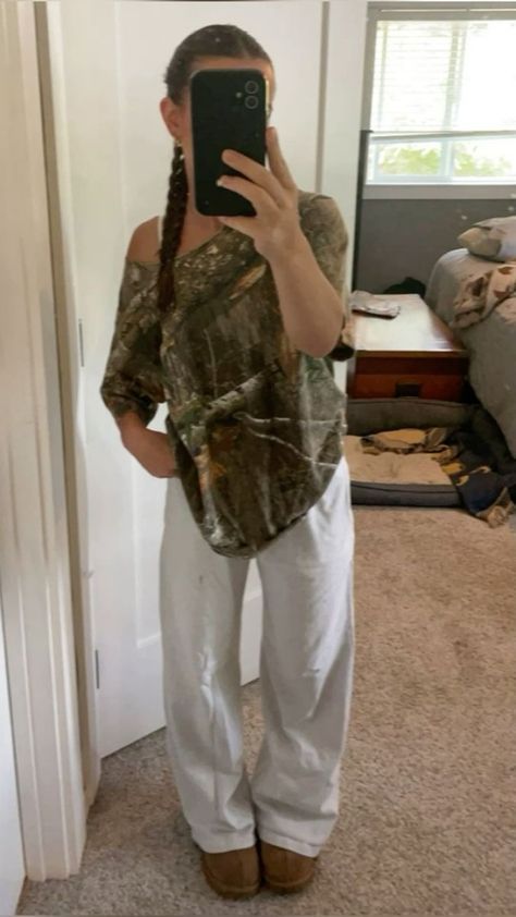 Simple Outfits For School, Camo Shirt, Outfit Inspo Casual, Trendy Outfits For Teens, Cute Lazy Day Outfits, Camo Shirts, Lazy Day Outfits, Cute Everyday Outfits, Back To School Outfits