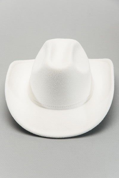 So chic western-inspired hat featured in a classic cowboy shaped silhouette with a cattleman crease crown, upturned brim, and interior ribbon adjuster for a so-perfect-fit.Interior sweatband, Adjustable fit, Structured style.DIMENSION:Height: 4.75"Brim: 3.5"Circumference: 22"Material: 65% cotton, 35% Polyester Cow Boy Hat, Classic Cowboy, Pom Pom Beanie Hat, Western Hat, Sunglass Chain, Wall Accessories, Boy Hat, Western Hats, Cowgirl Hats