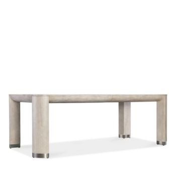 a concrete bench with two metal legs