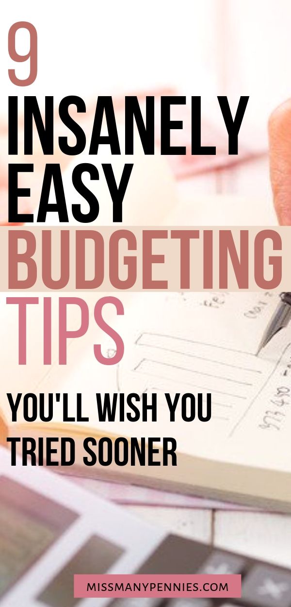 a person writing on a paper with the words, insanely easy budgeting tips you'll wish you tried soon