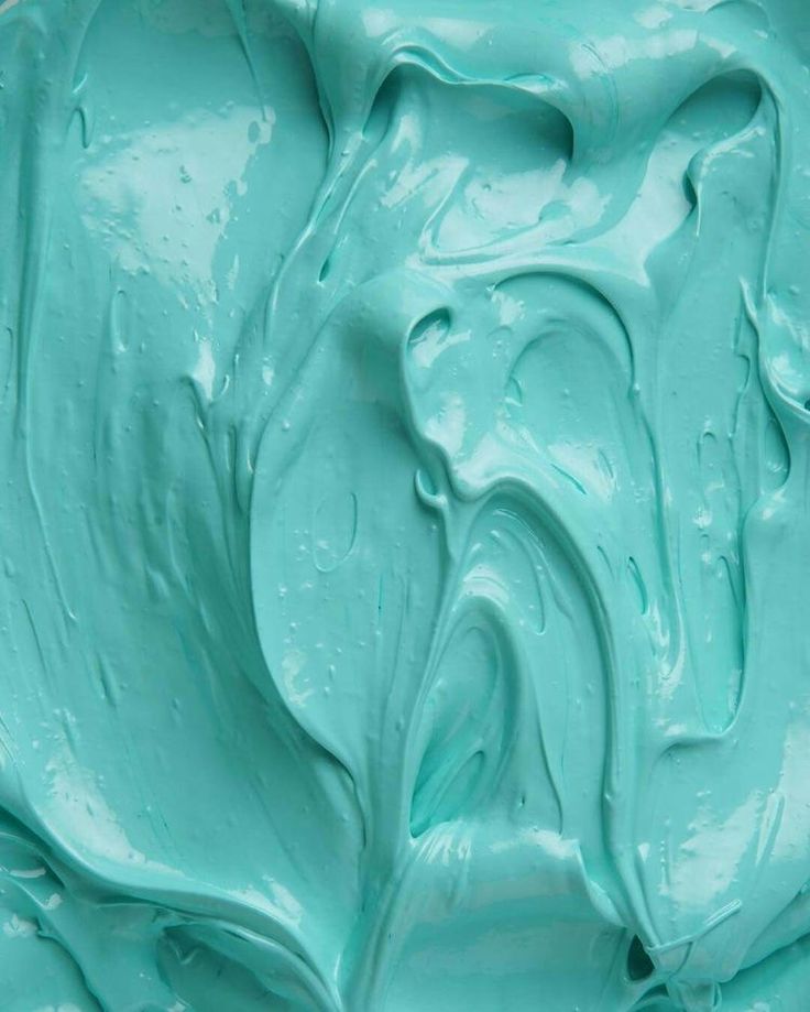 a close up view of some blue icing