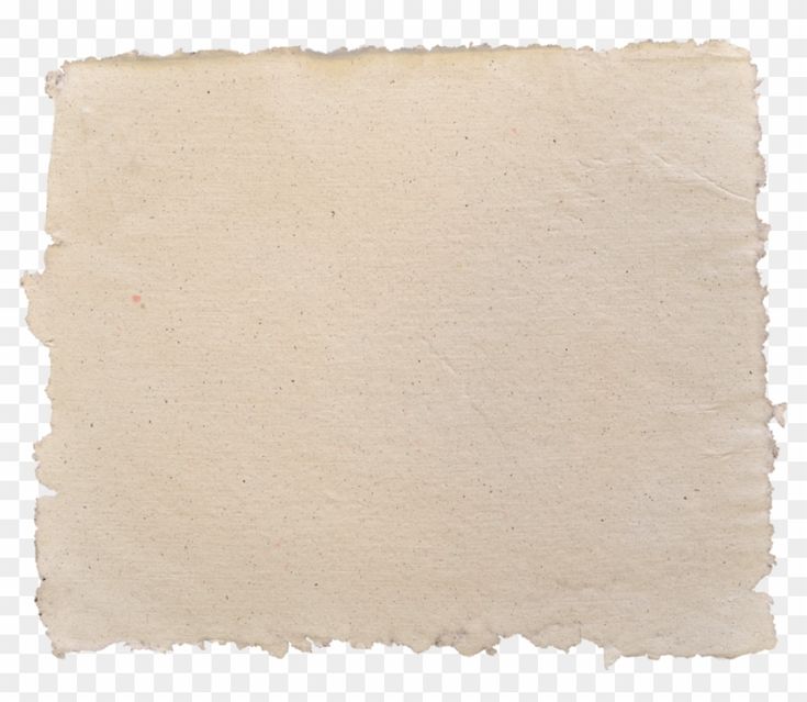 an old piece of paper with torn edges on a transparent background, hd png